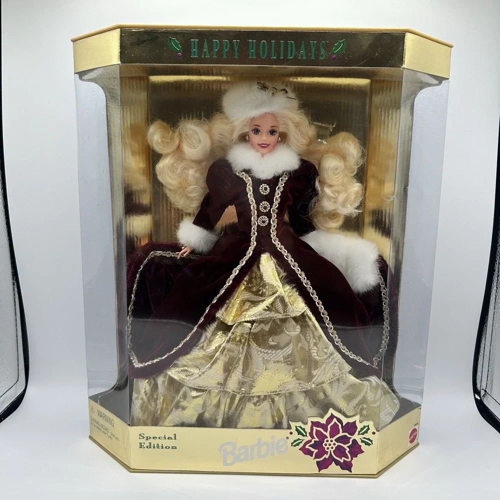 Vintage 1996 BARBIE Happy Holidays Special Edition #15646 New In Box